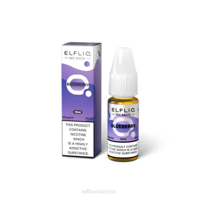 Elfbar Elfliq Blaubeer-Nic-Salze – 10 ml – 20 mg/ml 4840K216