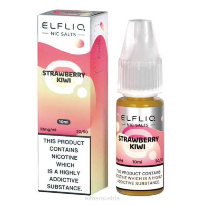 Elfbar Elfliq Nic Salts – Erdbeer-Kiwi – 10 ml – 10 mg/ml 4840K180