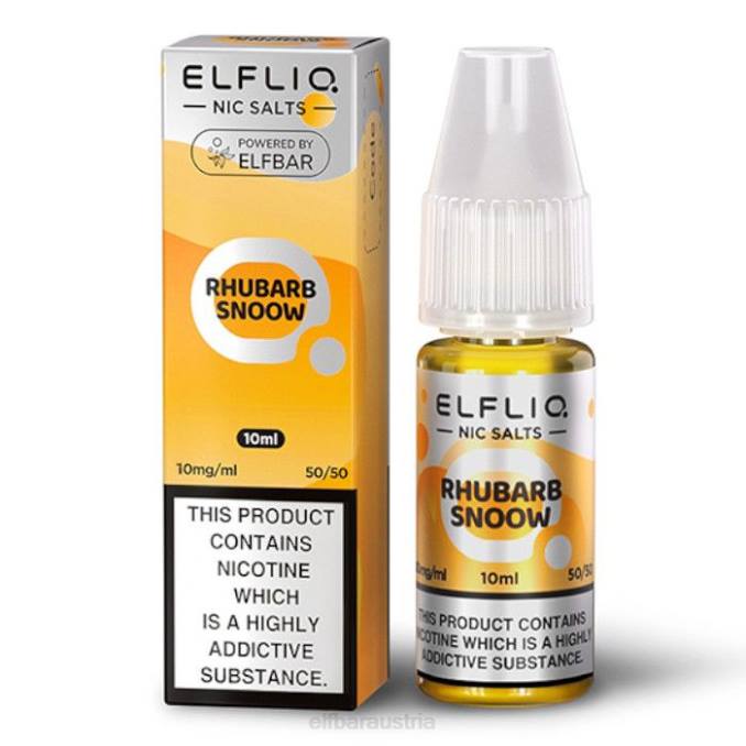 Elfbar Elfliq Nic Salts – Rhabarberschnee – 10 ml – 10 mg/ml 4840K171