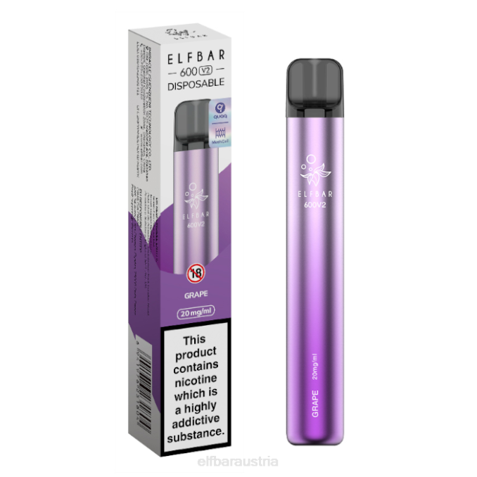 Elfbar 600v2 Einweg-Vaporizer – 20 mg 4840K12 Kiwi, Passionsfrucht, Guave