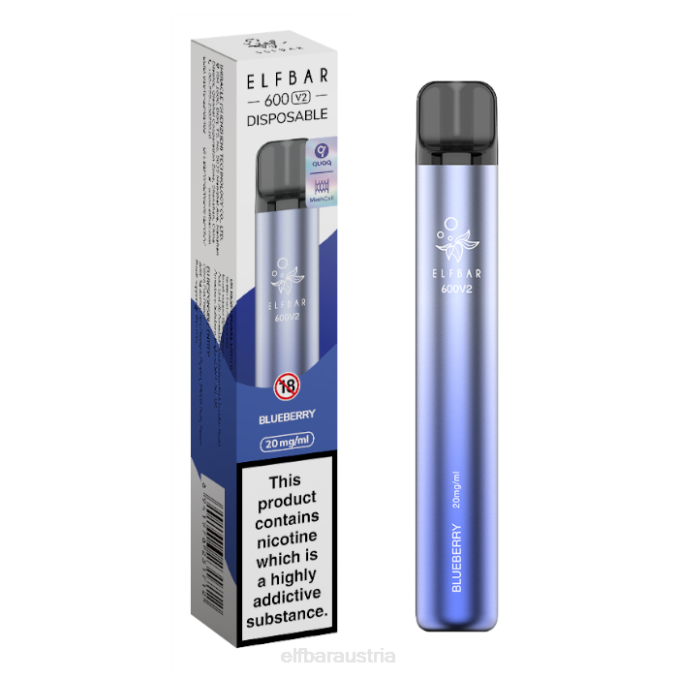 Elfbar 600v2 Einweg-Vaporizer – 20 mg 4840K2 Traube